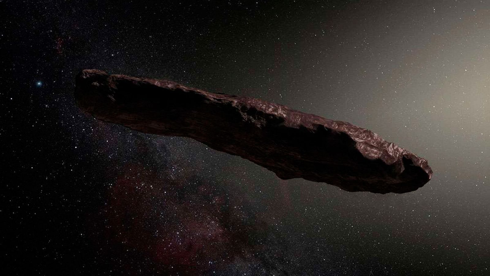 Oumuamua ha estado viajando durante millones de años antes de ingresar al Sistema Solar.