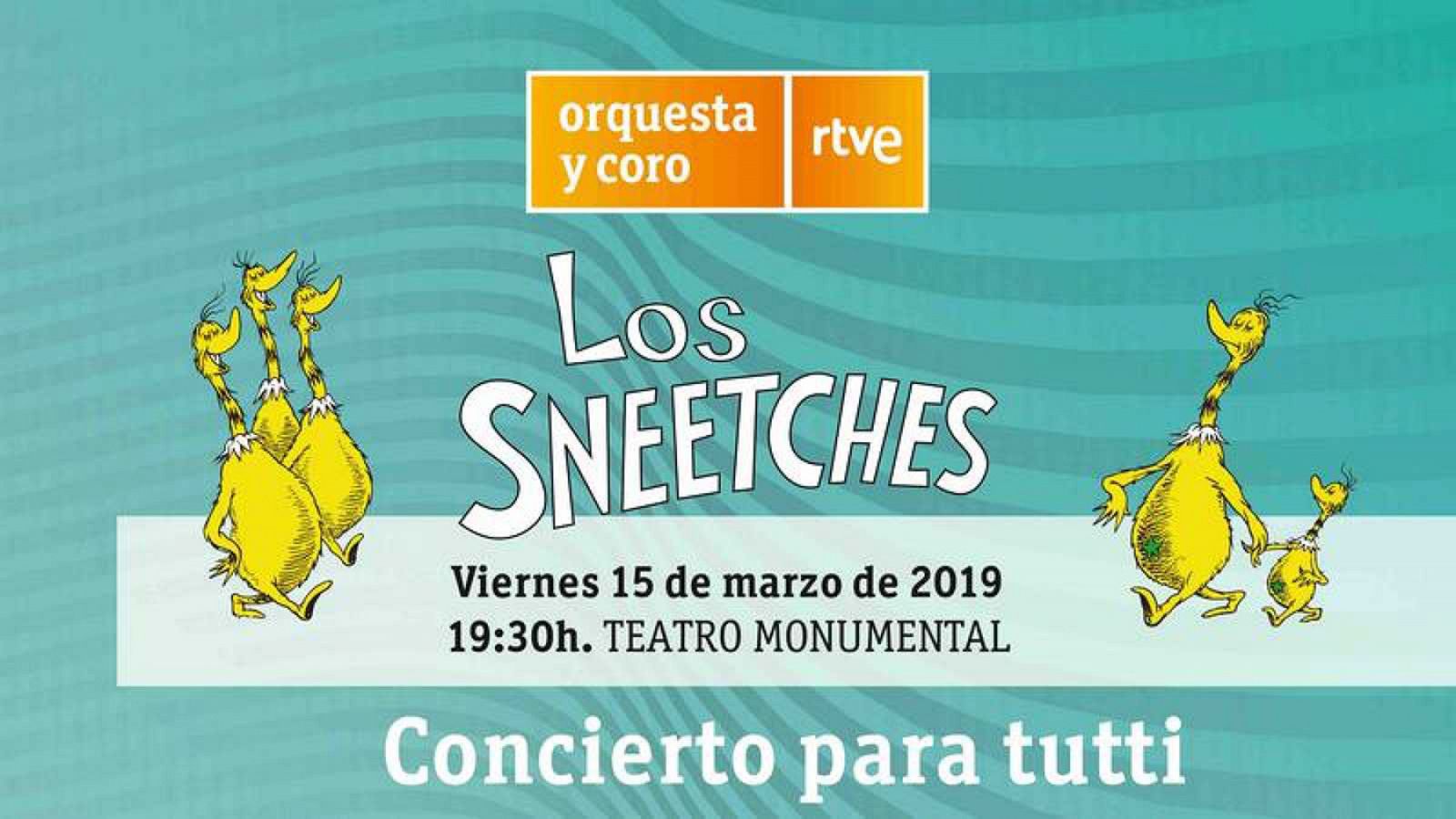 Cartel del Concierto para tutti de la Orquesta RTVE