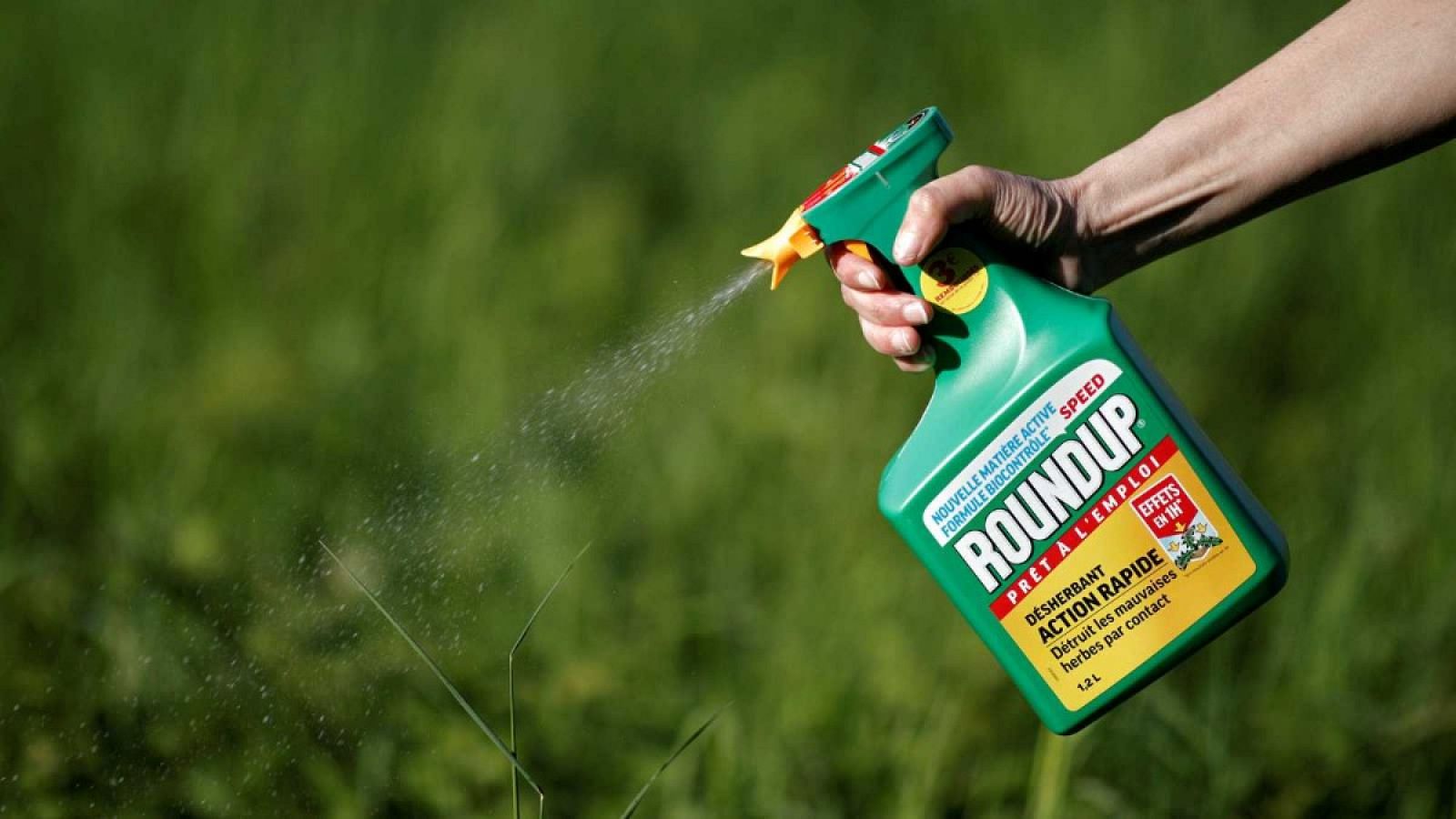 Imagen del herbicida de Monsanto que se comercializa como Roundup