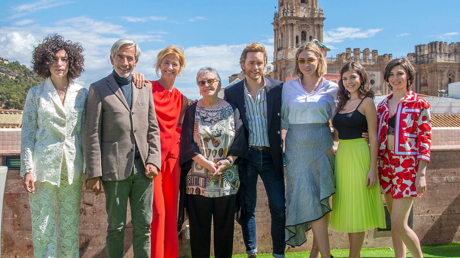 Mira el vídeo en directo con la familia Alcántara desde Málaga