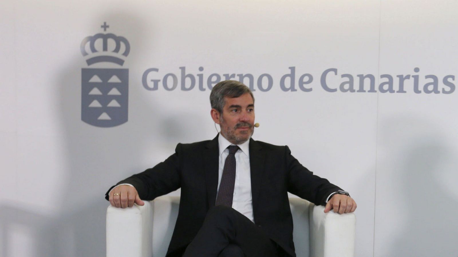 El presidente de Canarias, Fernando Clavijo