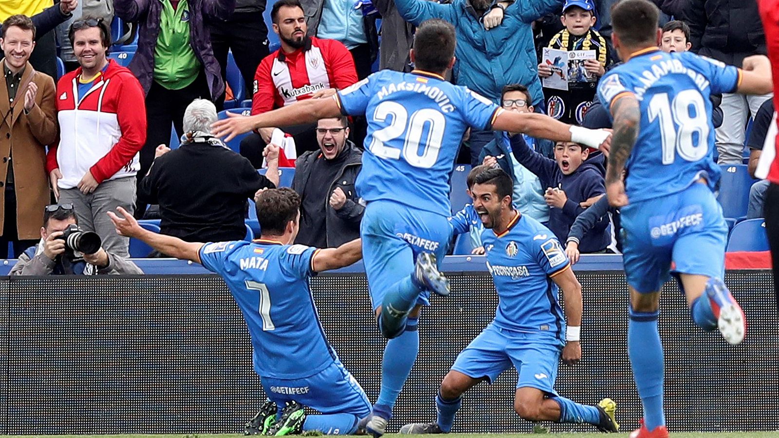 El Getafe gana al Athletic