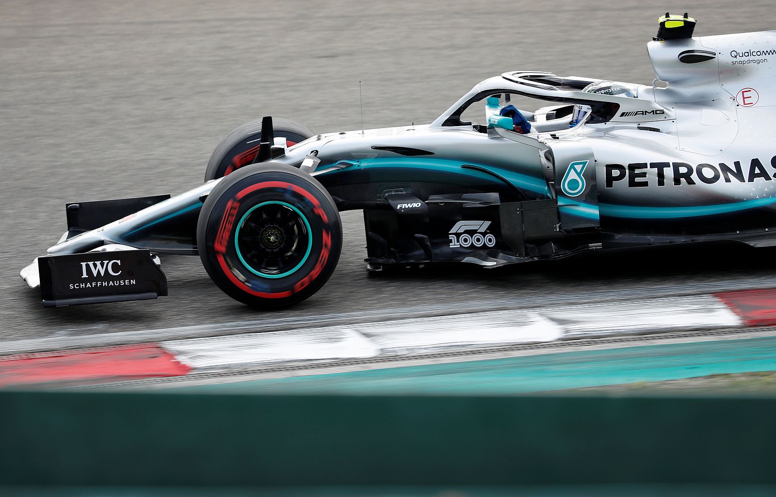 Bottas, en acción en el circuito de Shangái