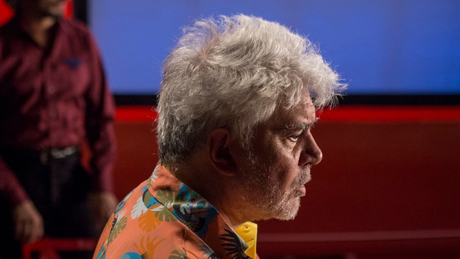 Pedro Almodóvar en el rodaje de 'Dolor y Gloria'