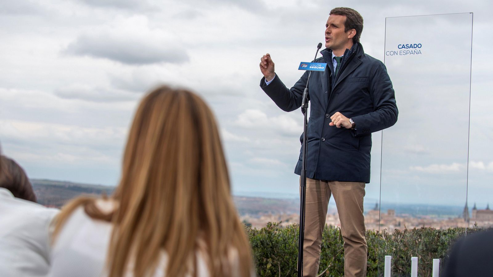 Casado en un acto electoral en Toledo