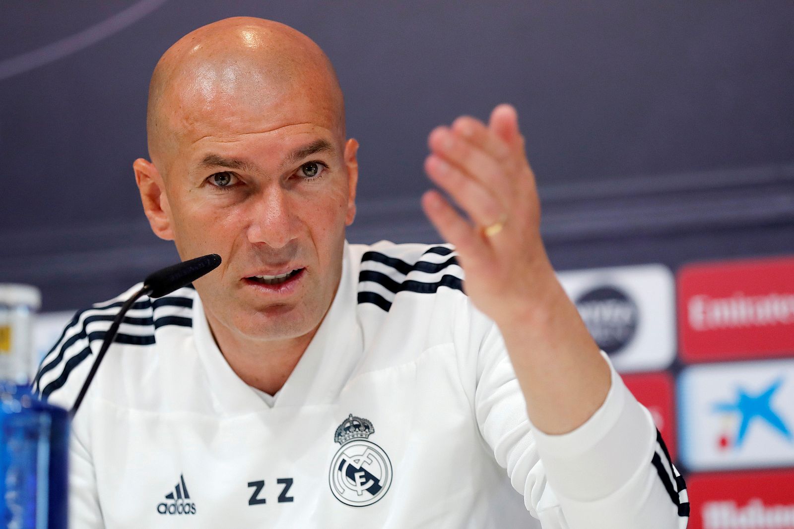Zidane: "El primer objetivo  de la temporada que viene es LaLiga"