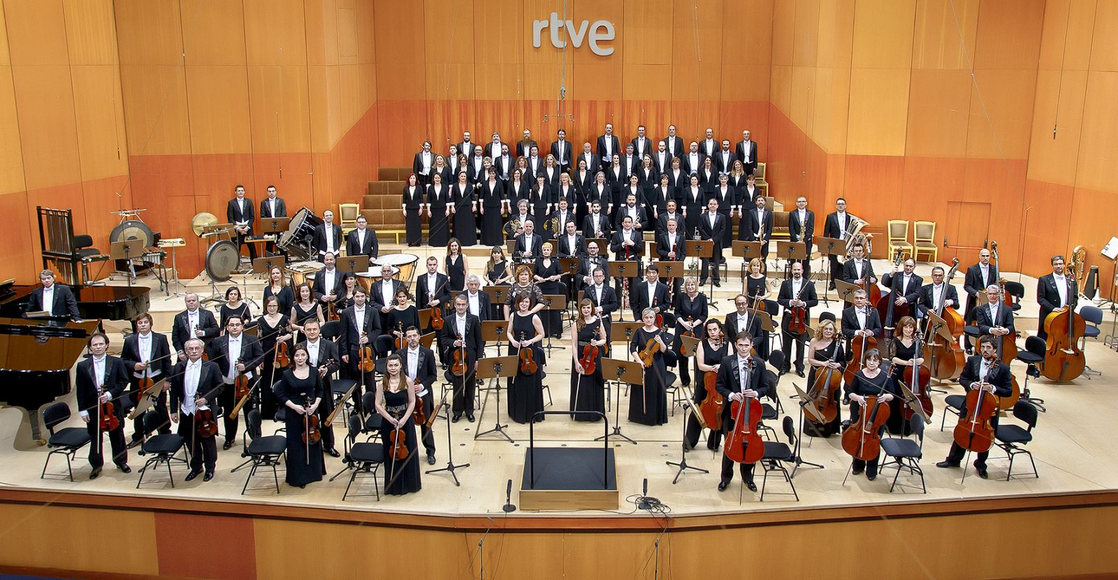 Orquesta Sinfónica y Coro RTVE en su sede: el Teatro Monumental de Madrid