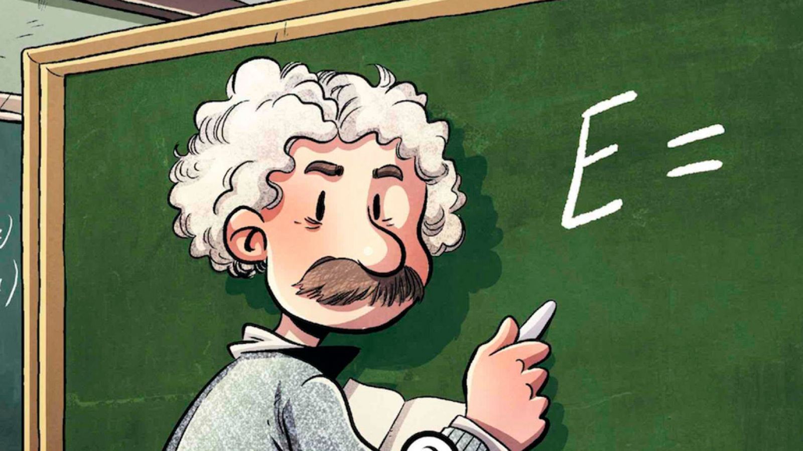 Detalle de la portada de 'Einstein. El salto cuántico'