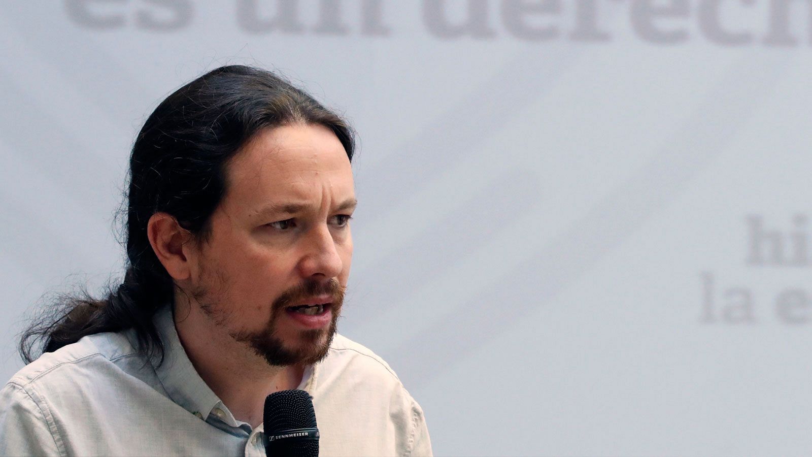 El secretario general de Podemos, Pablo Iglesias, en una imagen de archivo.