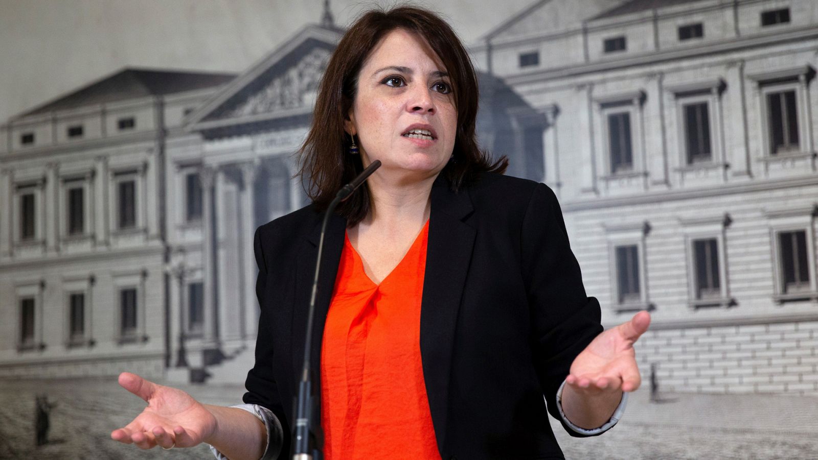 La vicesecretaria de Organización del PSOE, Adriana Lastra