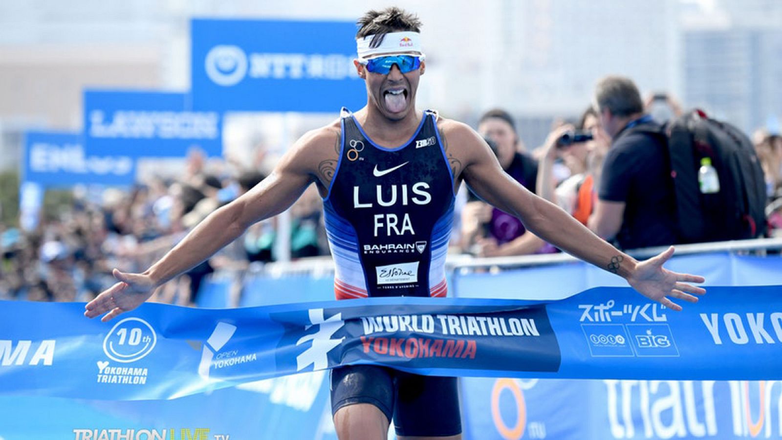 La prueba fue para el francés Vincent Luis con un tiempo de 1h.43.21