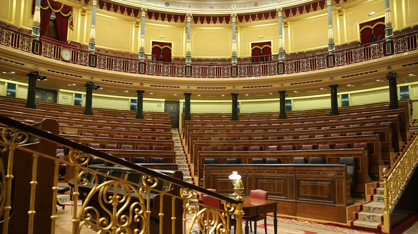 Vista del Congreso de los Diputados, que este martes inaugura la decimotercera legislatura.