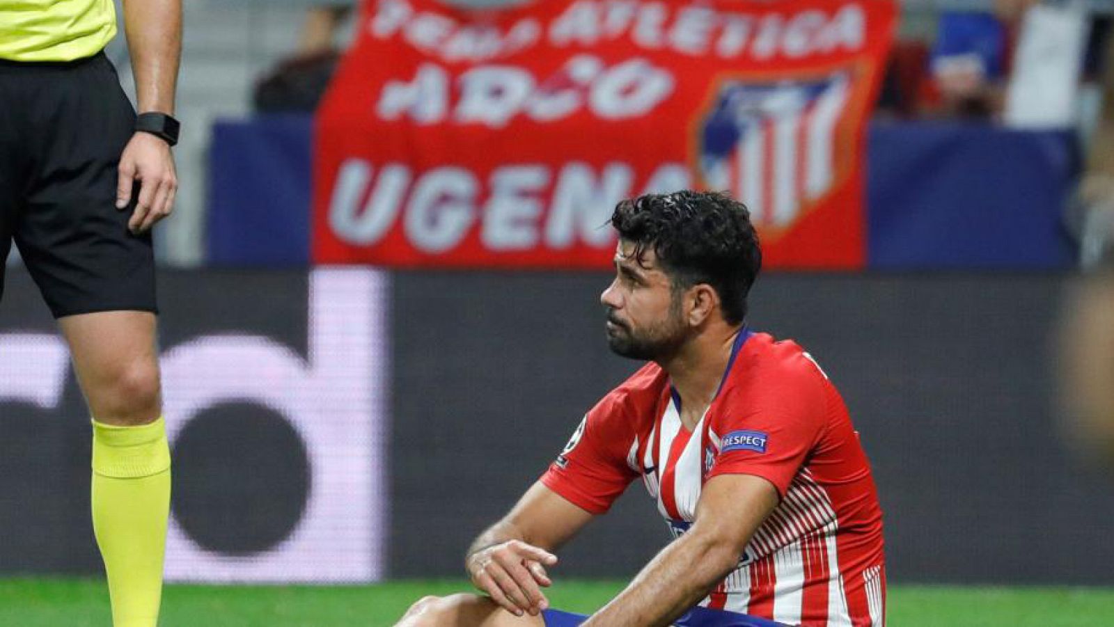 Diego Costa sufre "un esguince de tobillo de alto grado"