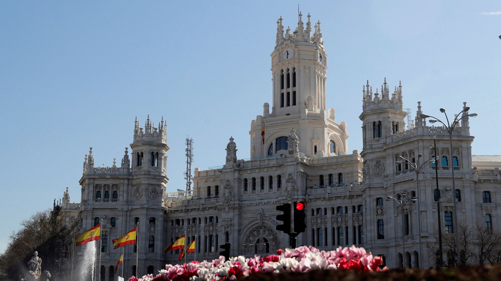 Imagen de la fachada de la sede del Ayuntamiento de Madrid