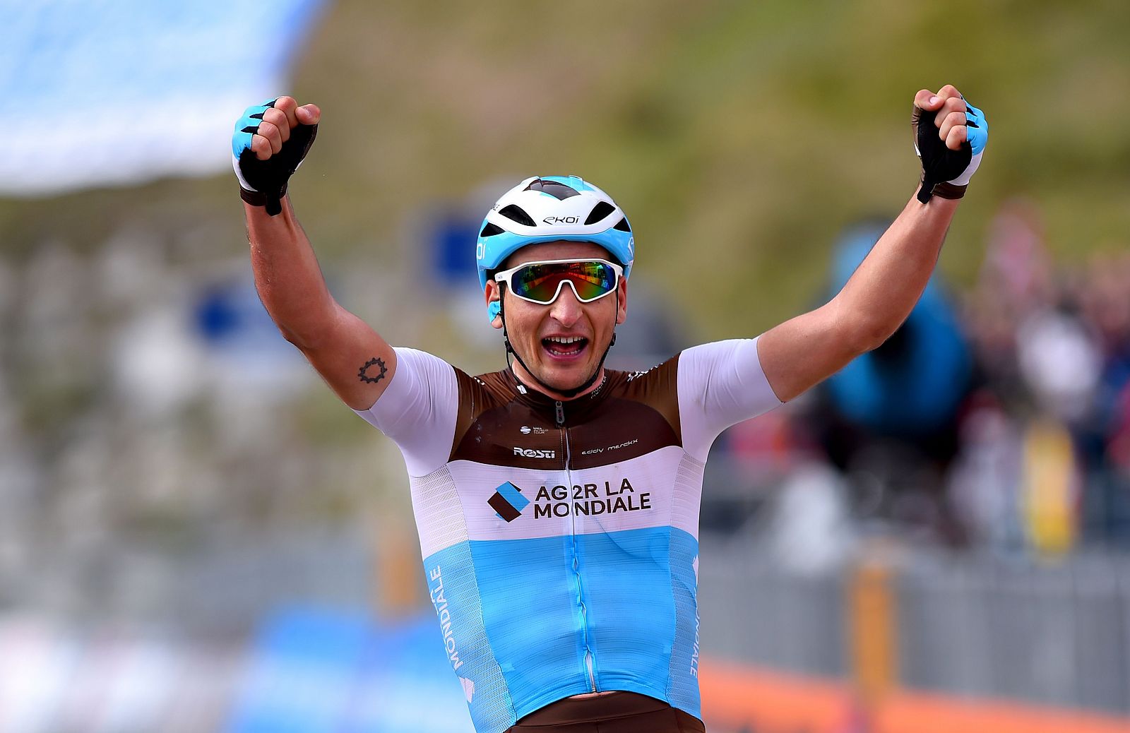 El francés Nans Peters (Ag2r) se ha impuesto en la decimoséptima etapa del Giro de Italia 2019.