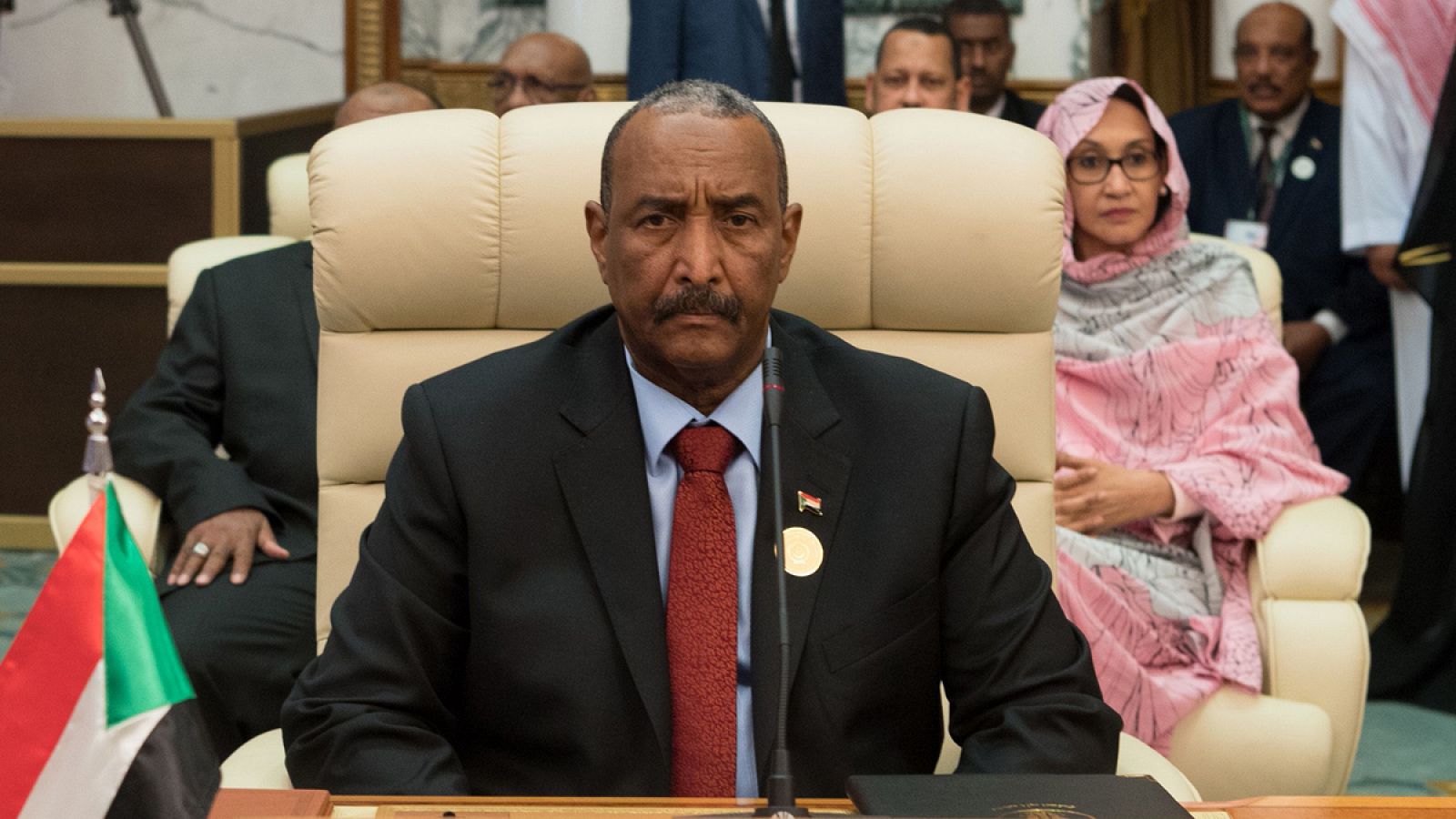 El presidente del Consejo Militar Transitorio de Sudán, Abdelfatah Burhan