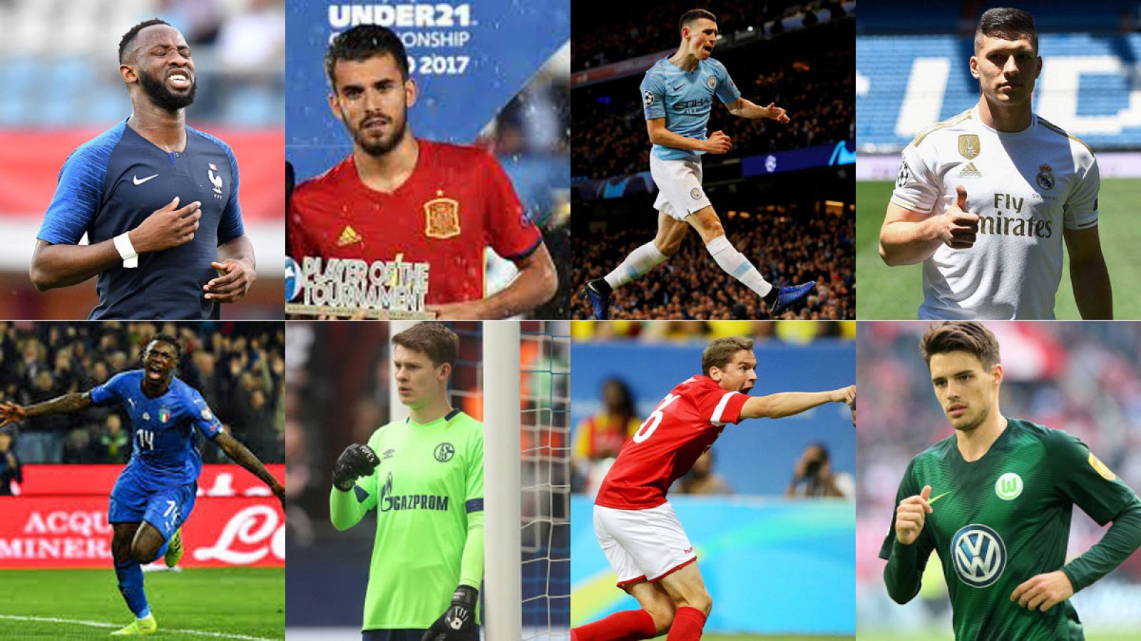 Los mejores jugadores de la Eurocopa sub21