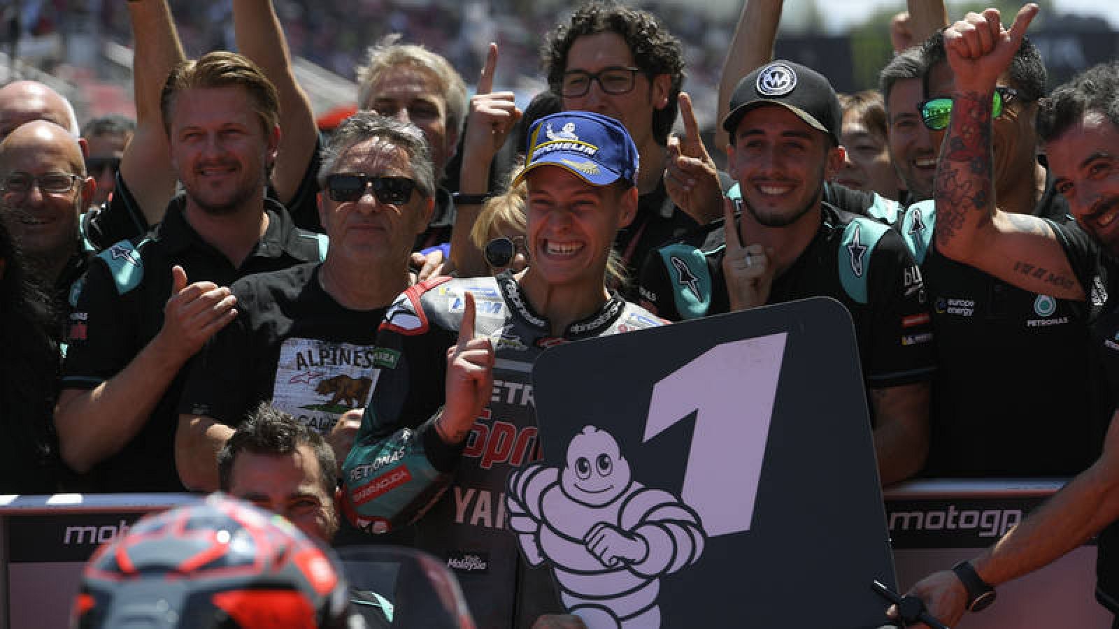 Quartararo celebra la segunda pole de su carrera