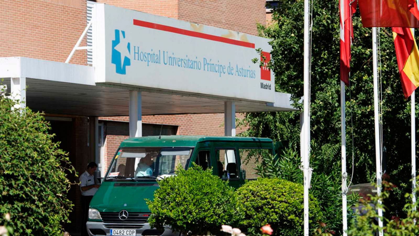 Fachada del hospital Universitario Príncipe de Asturias de Alcalá