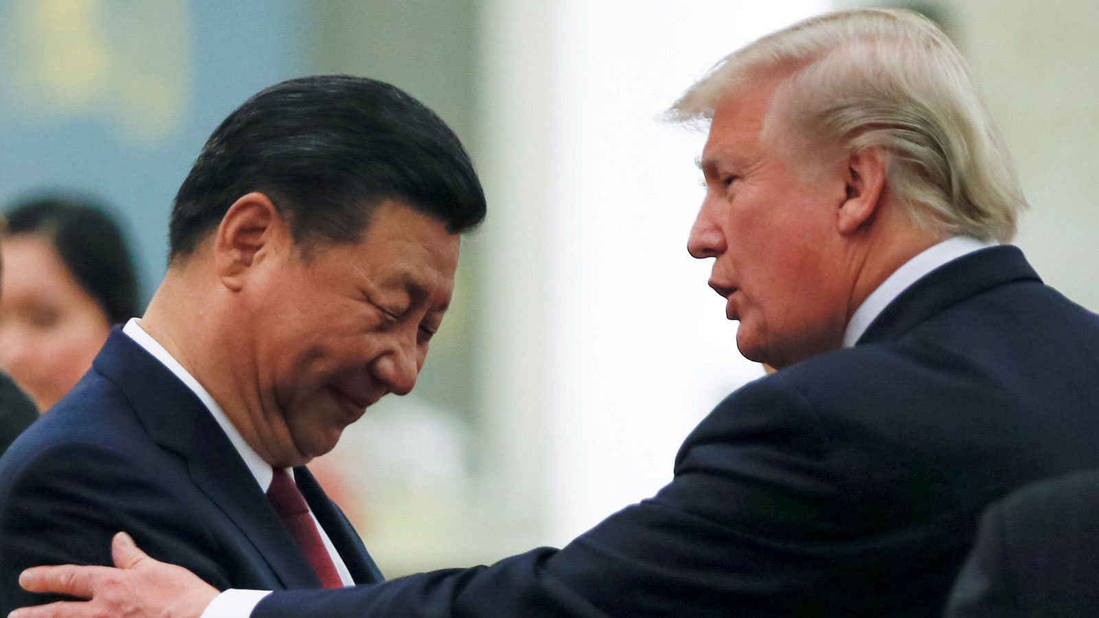El presidente de China, Xi Jinping, y el de Estados Unidos, Donald Trump, en una imagen de archivo