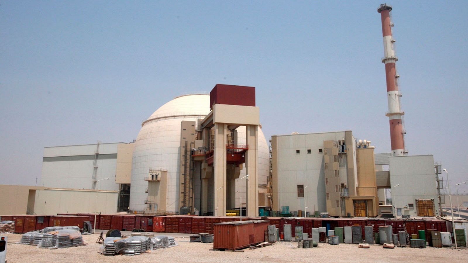 Planta nuclear de Bushehr en el sur de Irán