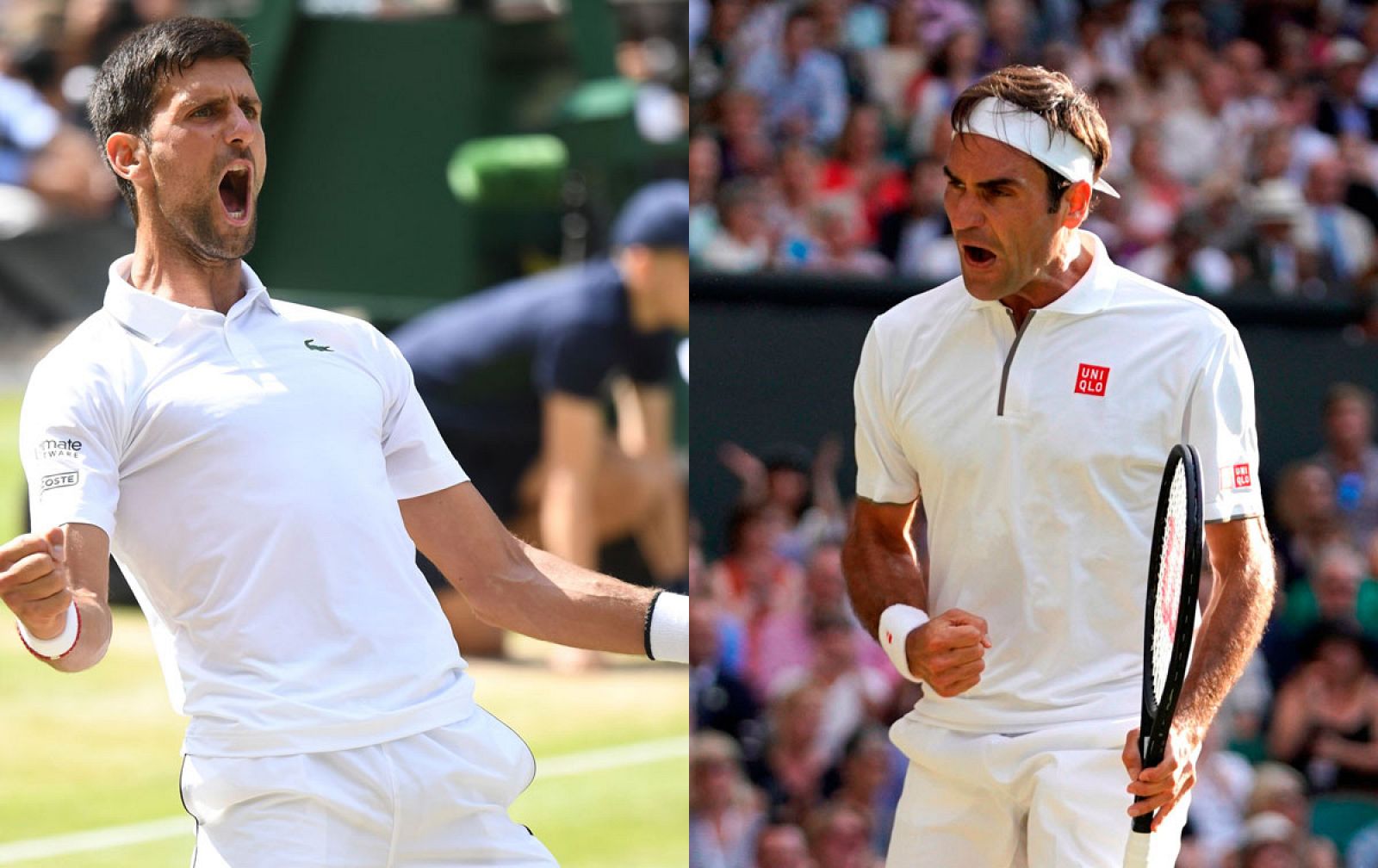 'Nole' y Federer se medirán en la final de Wimbledon 2019.