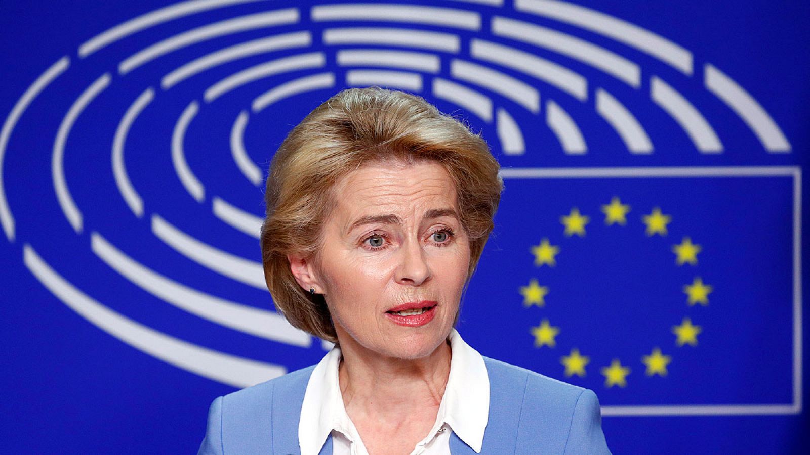 La ministra alemana de Defensa, Ursula von der Leyen, candidata a presidir la CE.