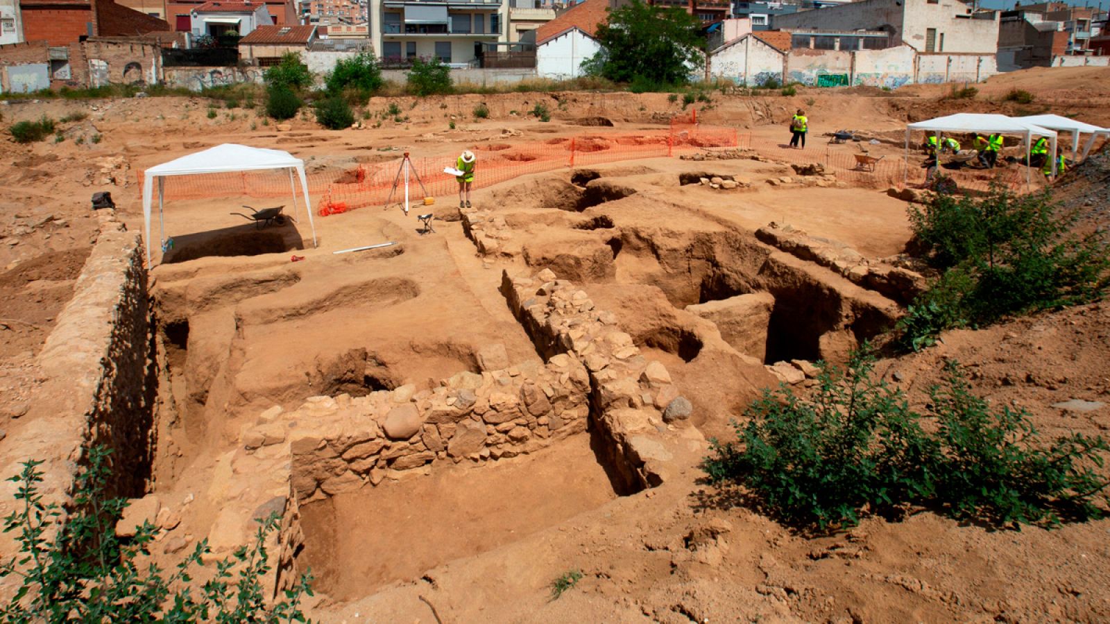 La villa romana descubierta en Badalona