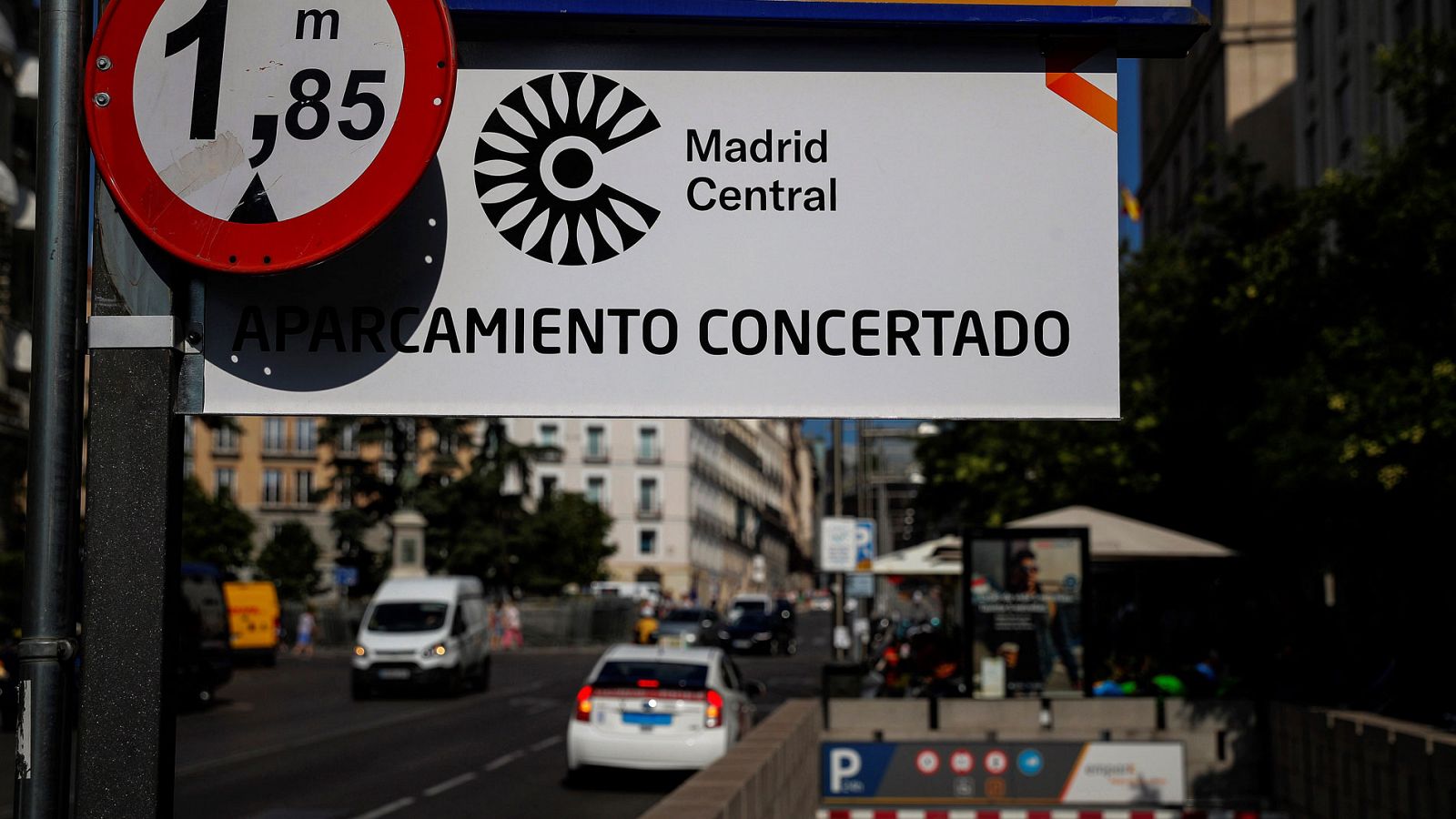 Imagen de Madrid Central, el área de bajas emisiones de la capital