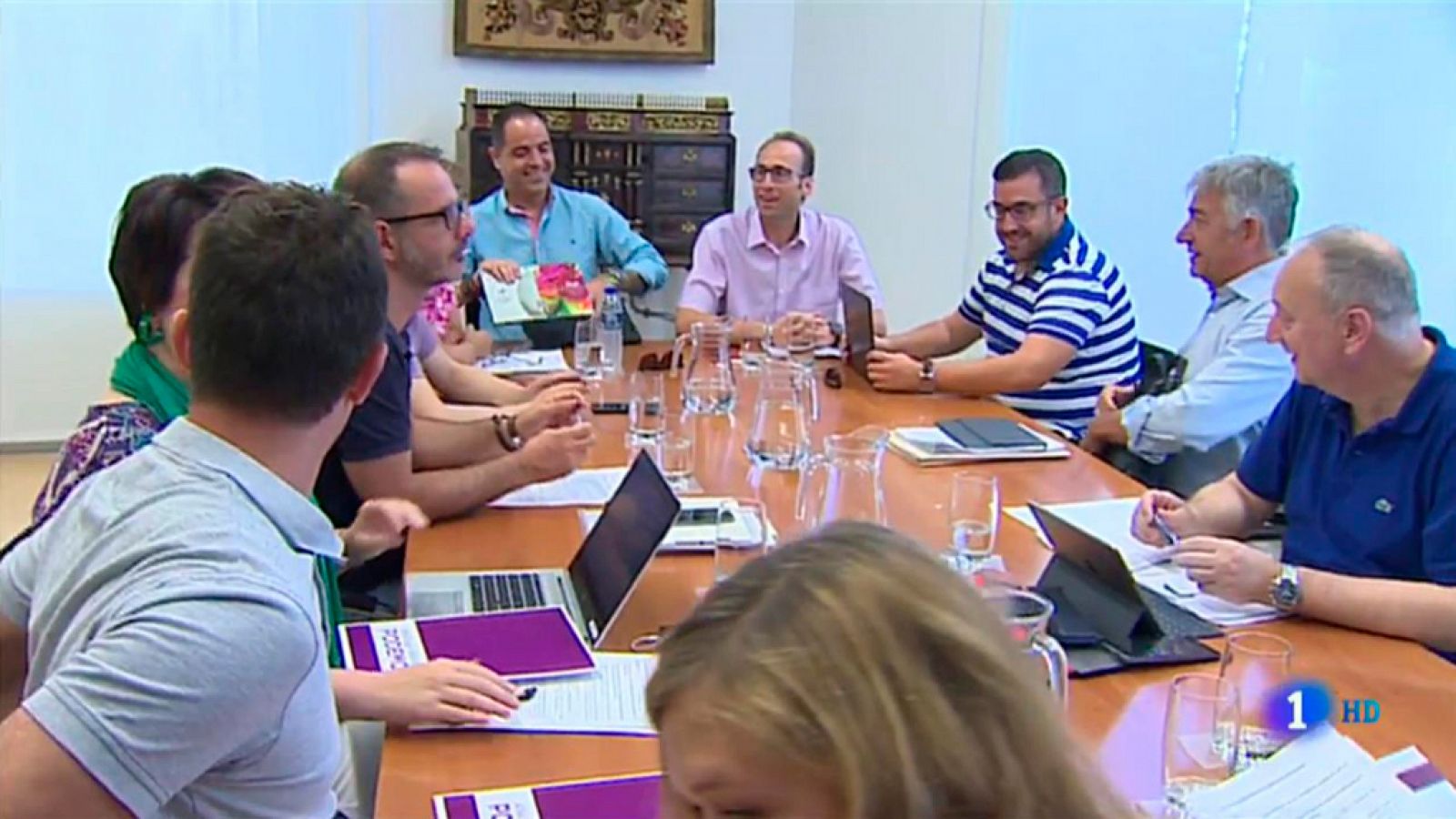 PSN, Geroa Bai, Podemos e I-E cierran un acuerdo de gobierno en Navarra