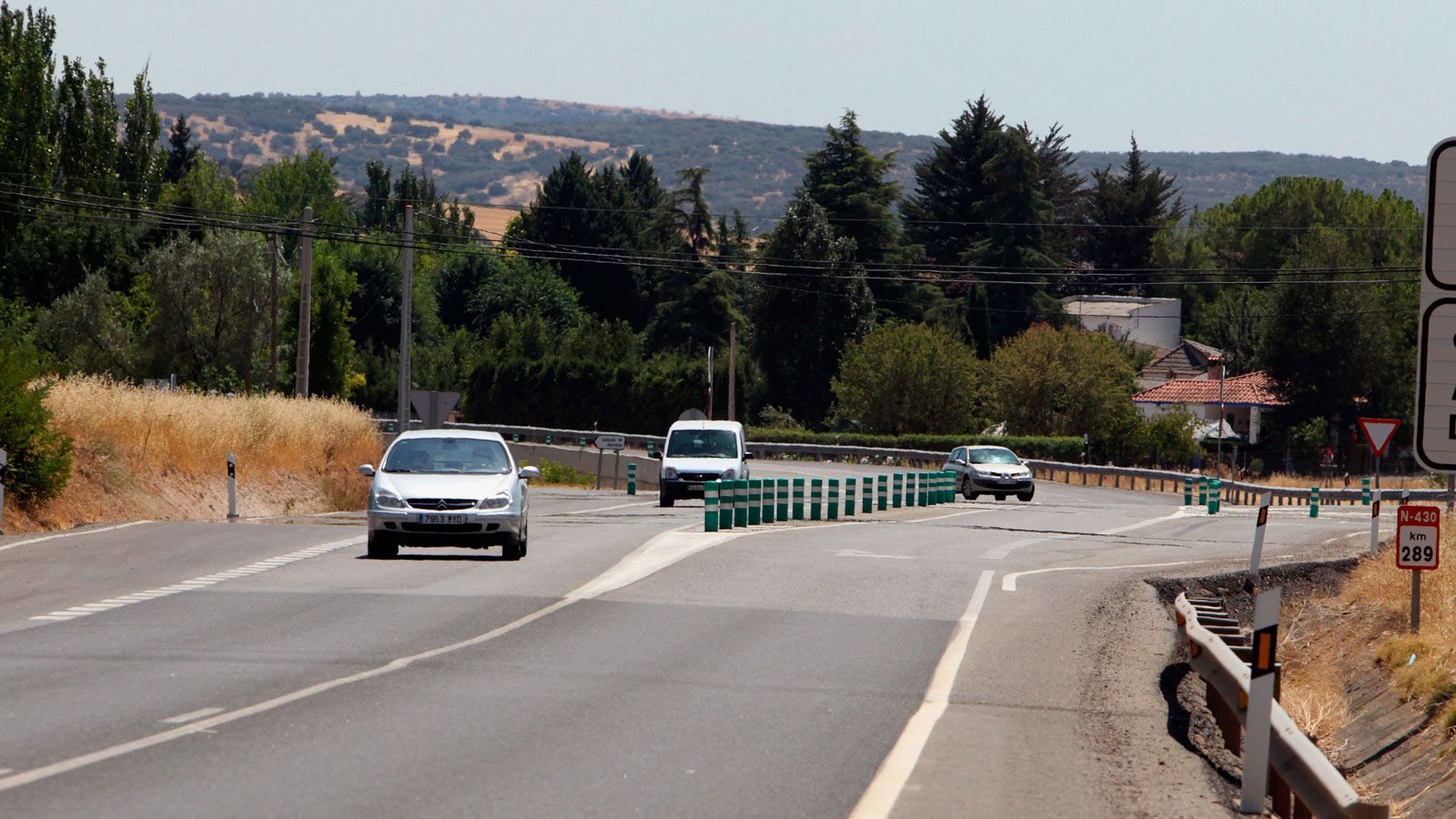 Imagen de archivo de una carretera de Ciudad Real