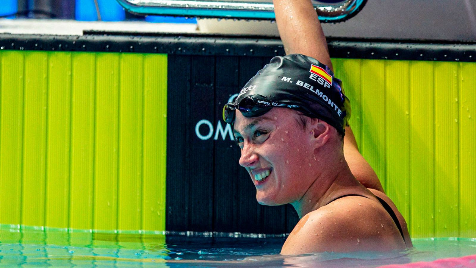 La nadadora española Mireia Belmonte durante el Mundial de Natación de Gwangju 2019.