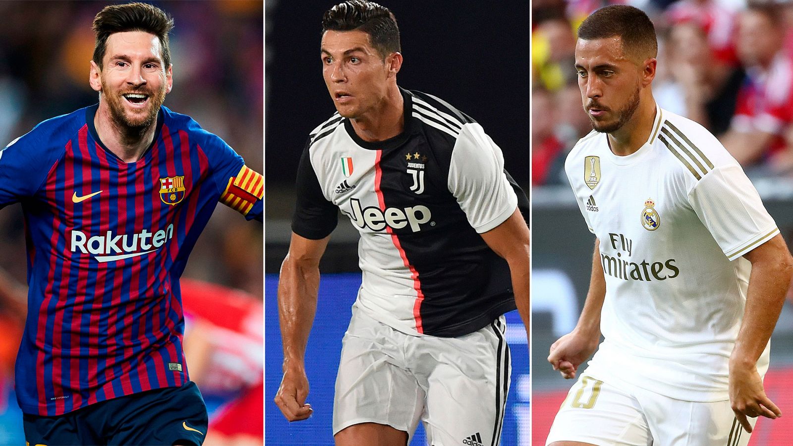 Messi, Cristiano y Hazard, candidatos al The Best.