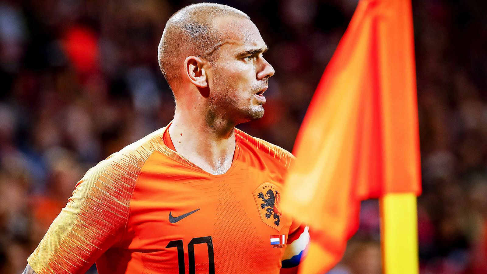 Wesley Sneijder, con la selección holandesa.