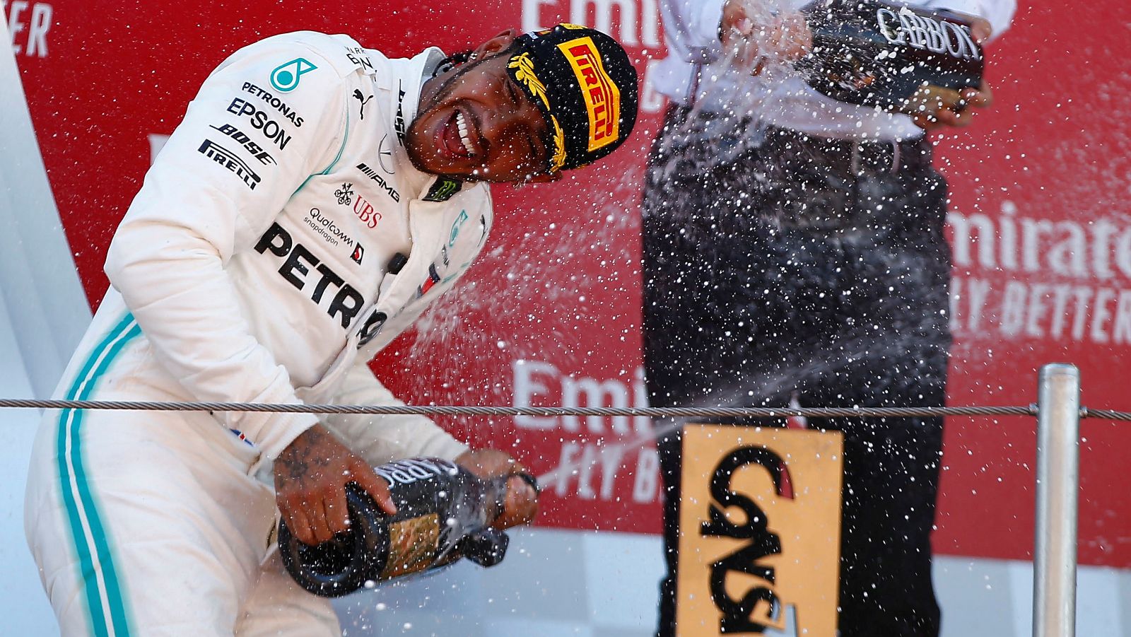 Lewis Hamilton, sólido líder del Mundial de F1.