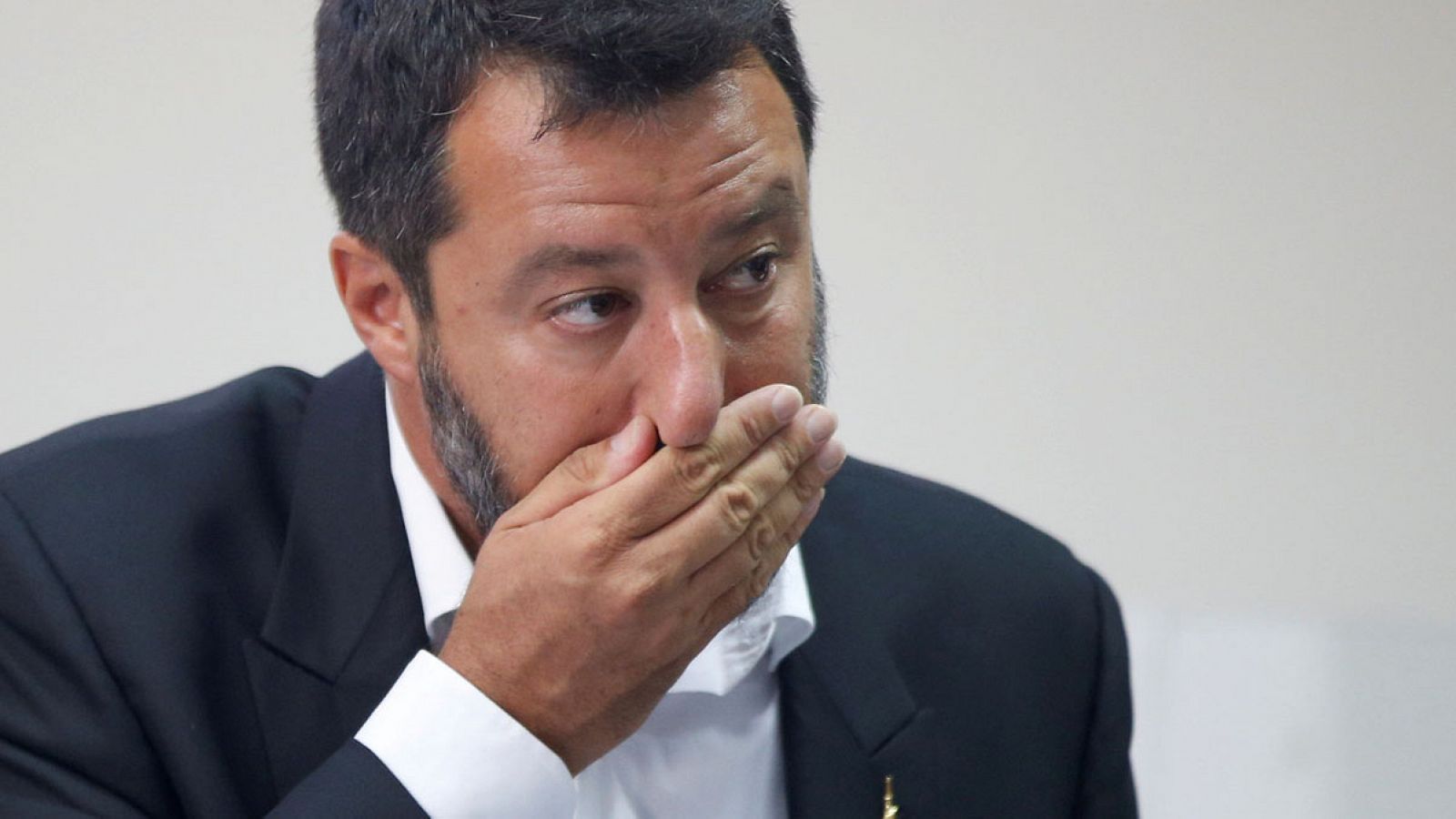 Imagen de archivo de Matteo Salvini. REUTERS/Ciro de Luca