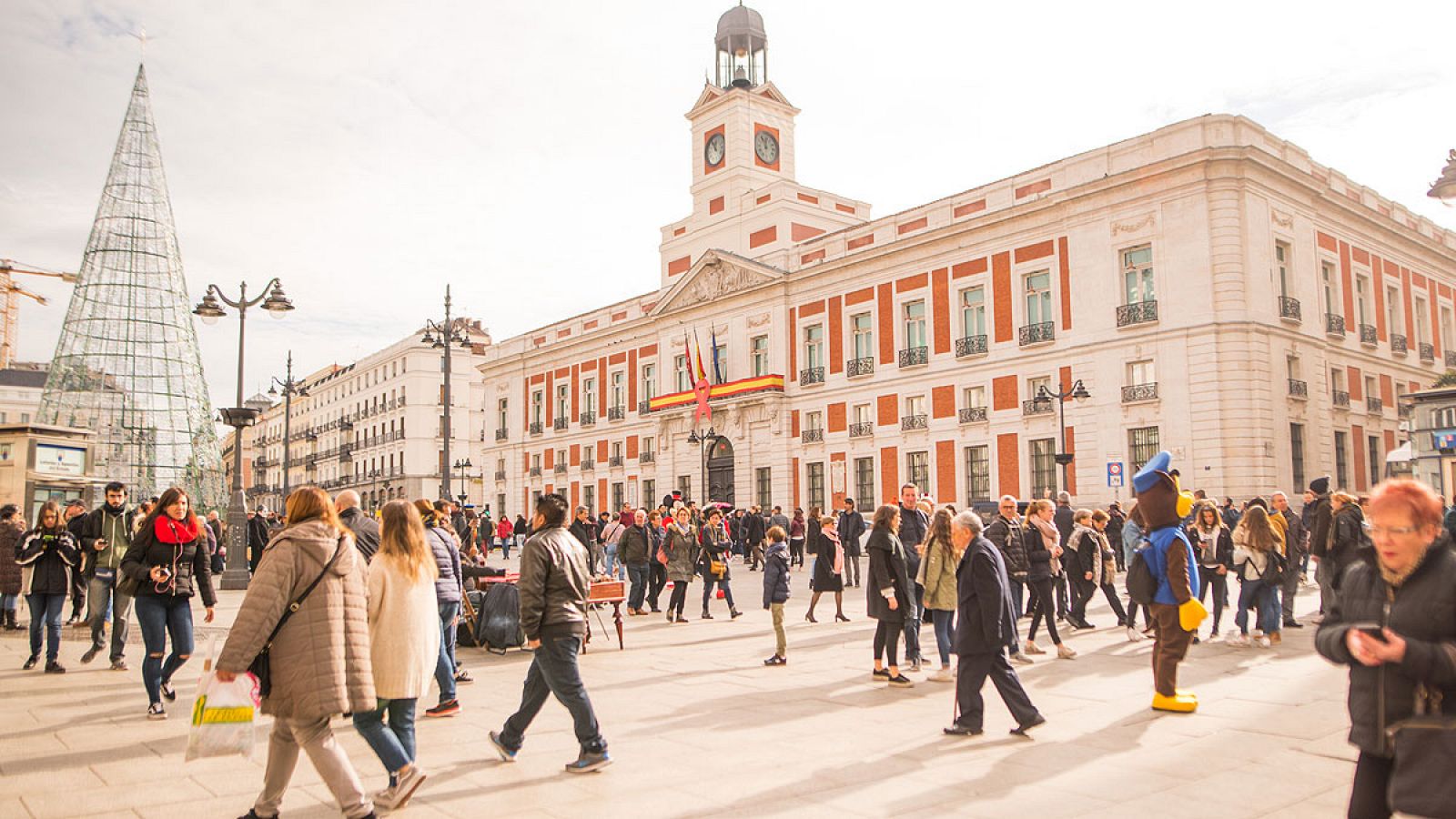 Imagen de diciembre de 2018 de la Puerta del Sol de Madrid.