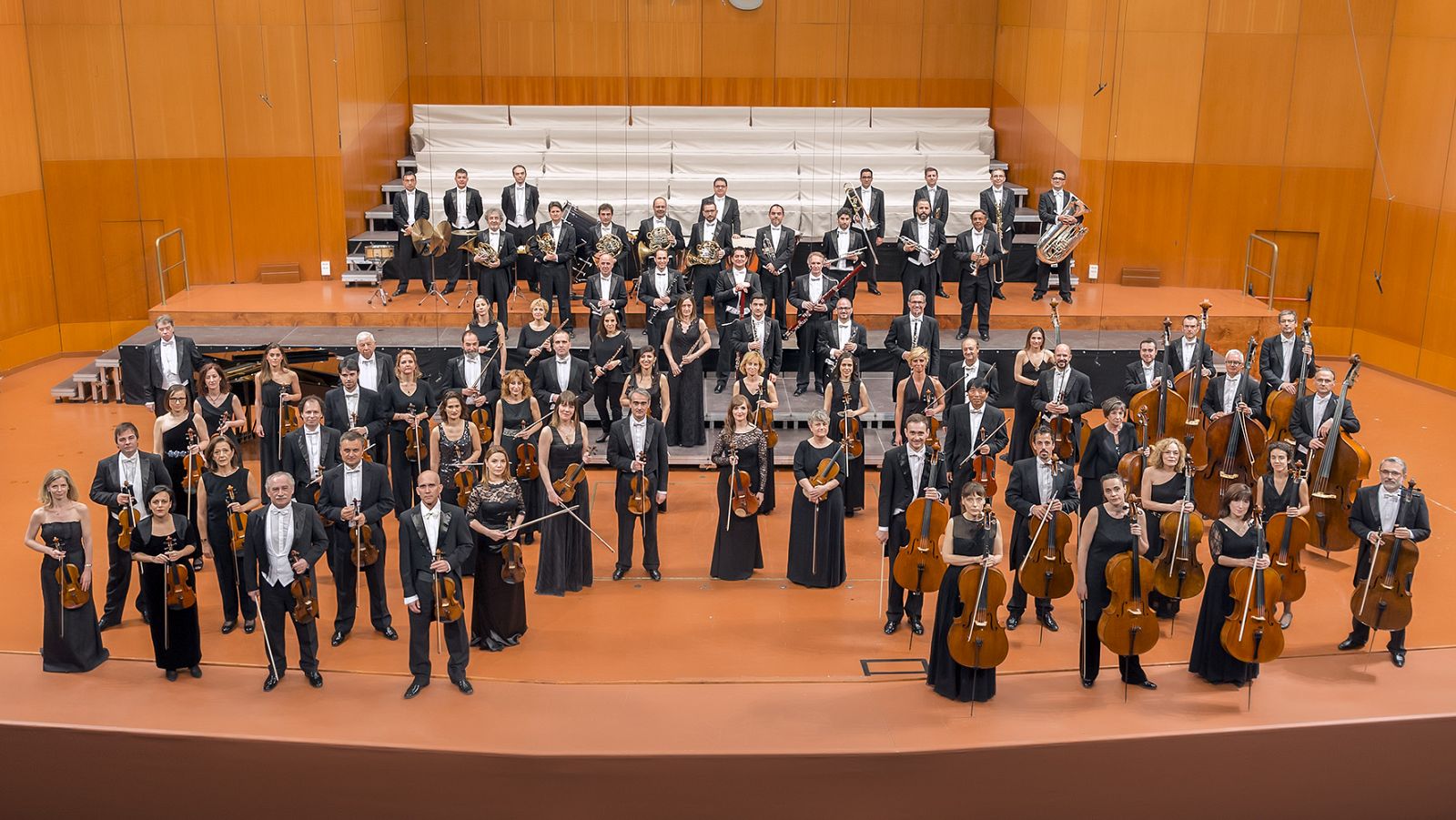 Orquesta Sinfónica RTVE en su sede, el Teatro Monumental de Madrid