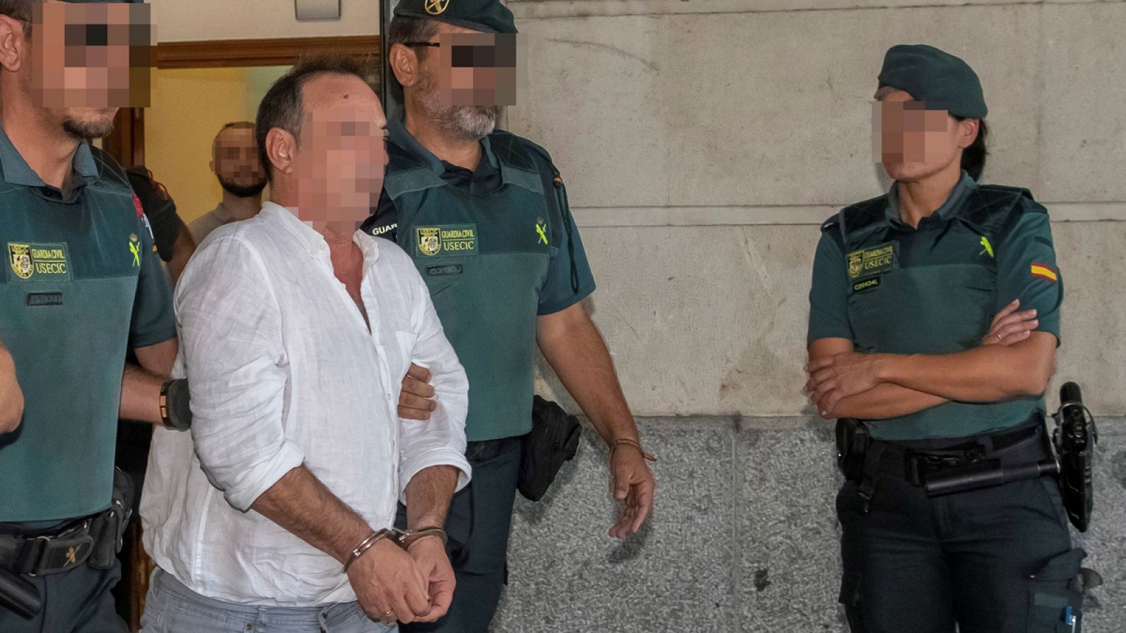 El gerente de la empresa Magrudis, José Antonio Marín, tras declarar ante la jueza el pasado 26 de septiembre.