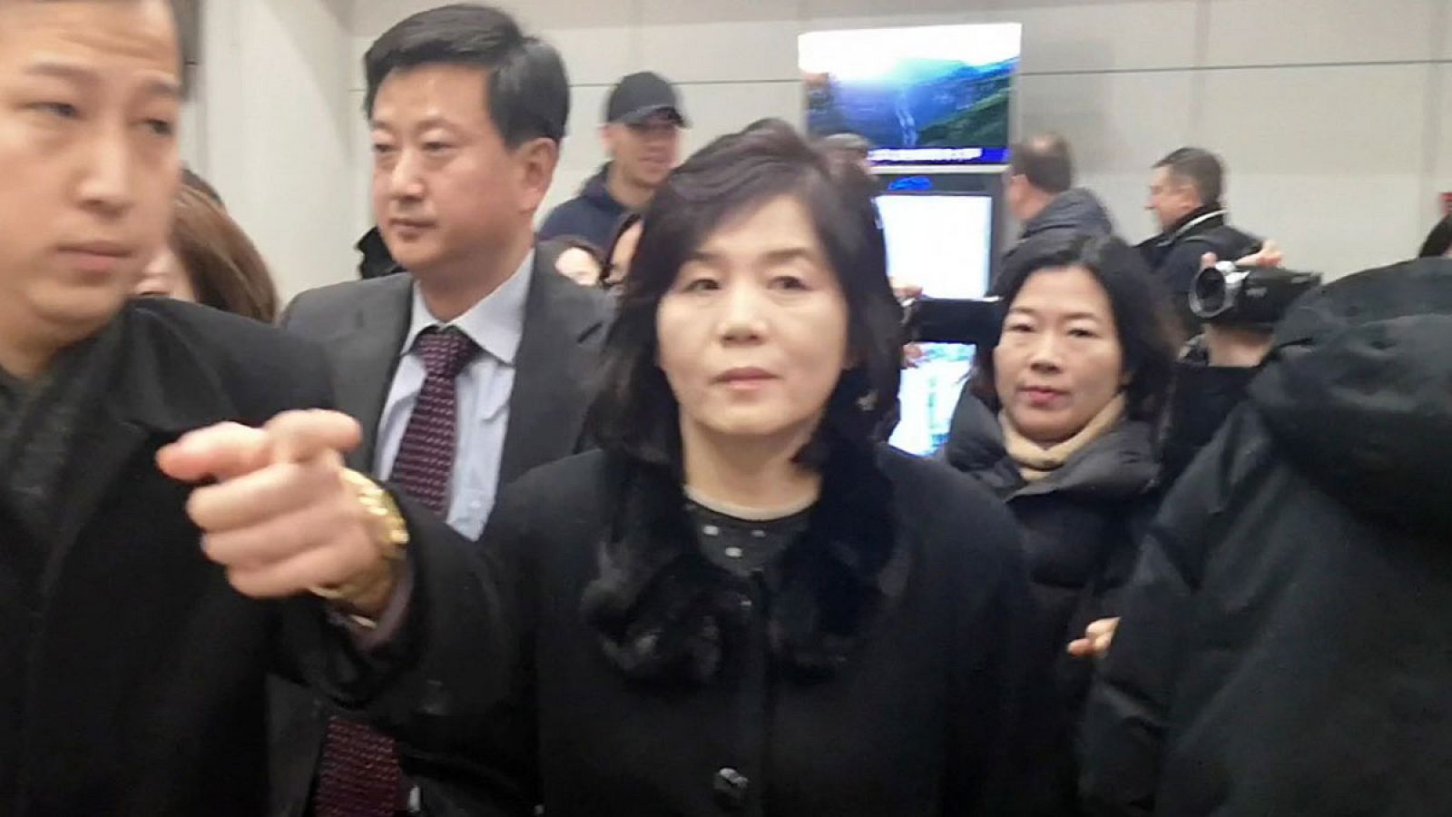 La viceministra de Exteriores norcoreana, Choe Son-hui