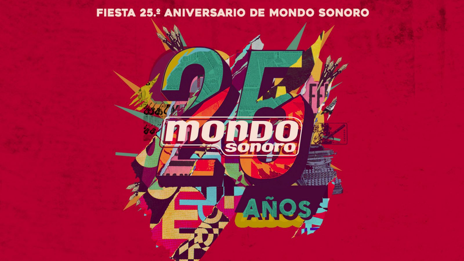 La Fiesta 25.º aniversario de Mondo Sonoro se celebra el 7 de noviembre