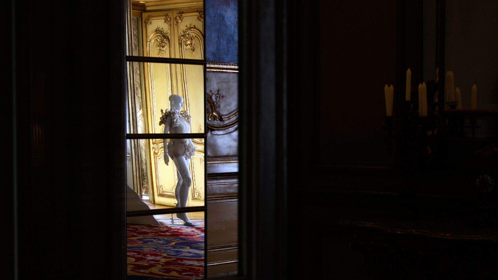 La obra de Leandro Cano en la Embajada de España en París.