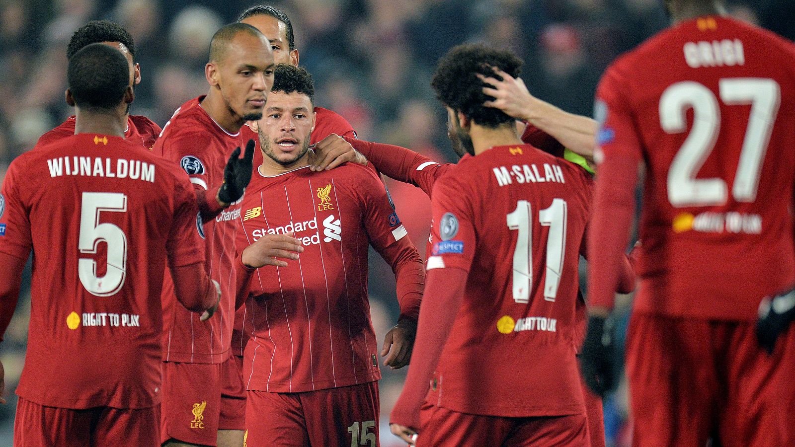 El Liverpool vence al Genk en la cuarta jornada de Champions