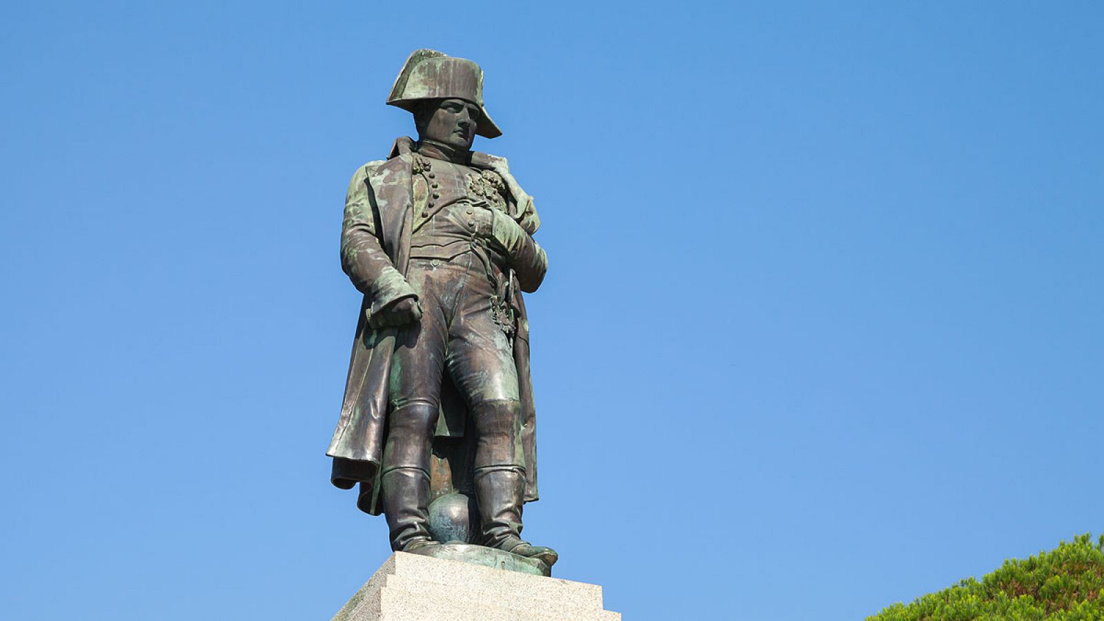 Estatua de Napoleón en Ajaccio, Córcega