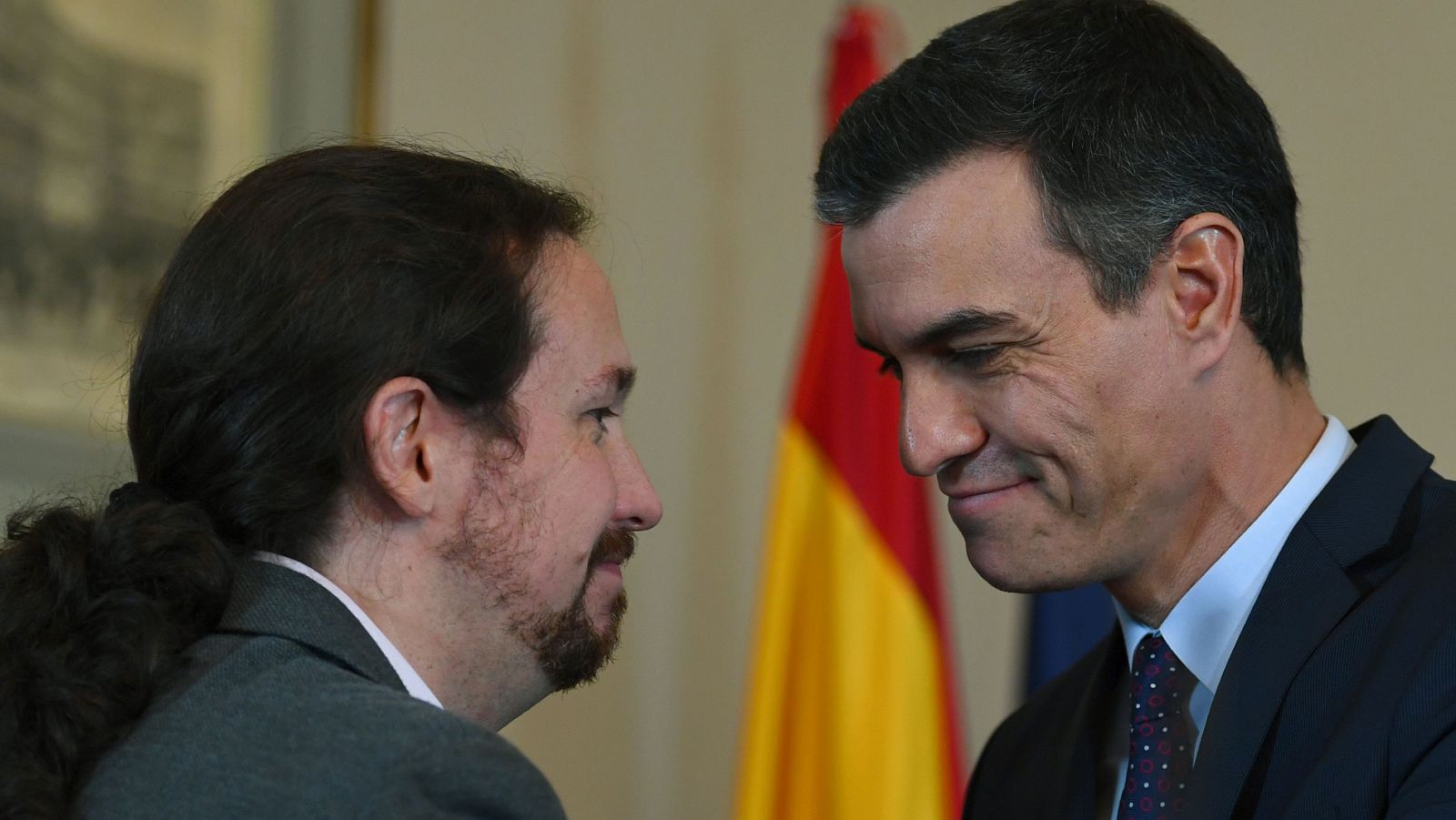 Pedro Sánchez y Pablo Iglesias