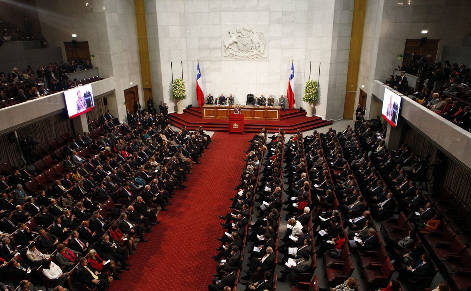 El parlamento chileno en una imagen de archivo durante la presidencia de Michelle Bachelet