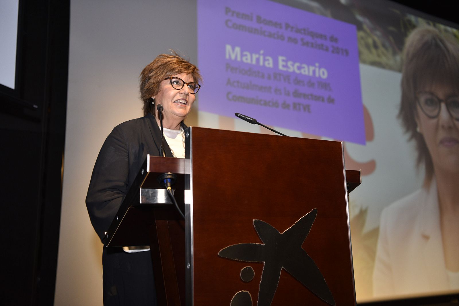 María Escario recibe el premio