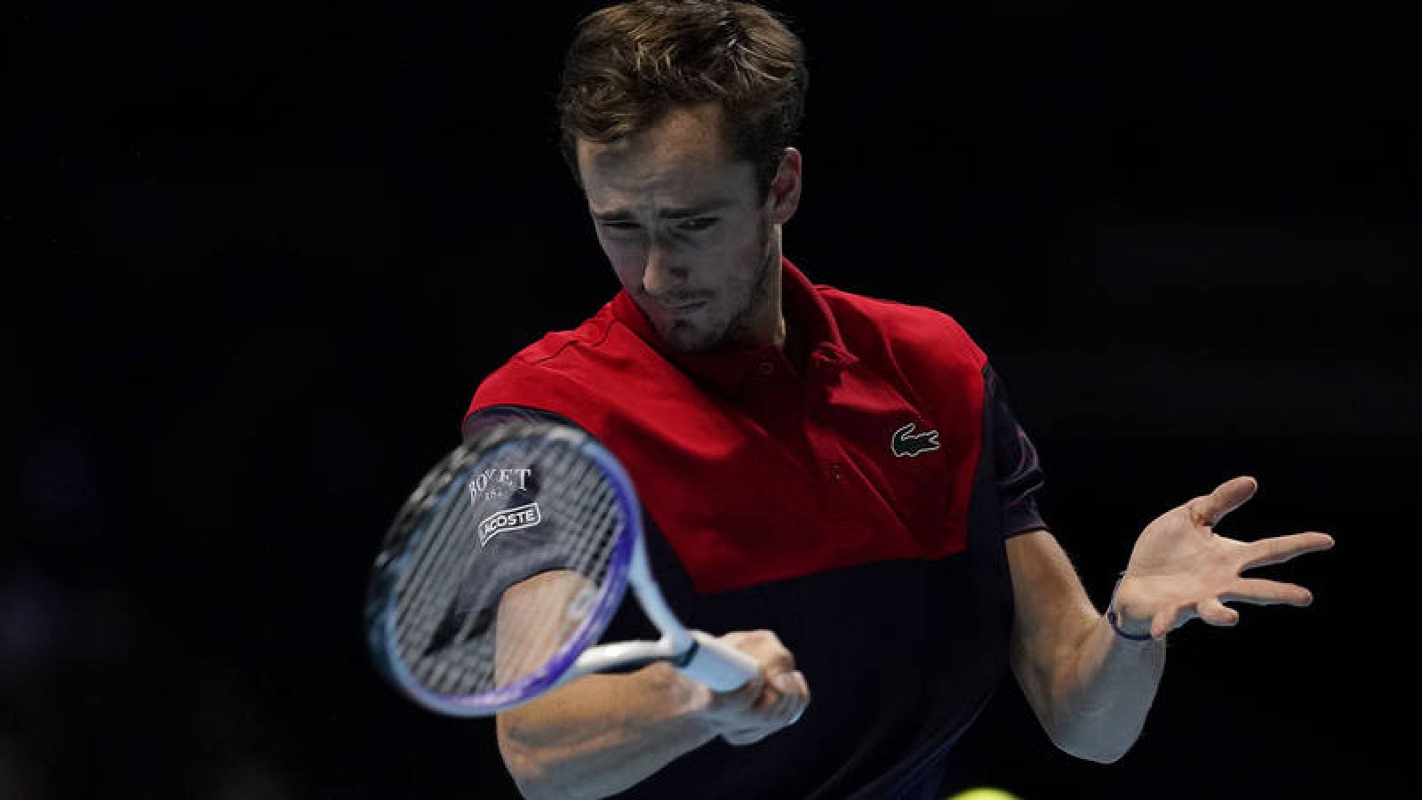 Daniil Medvedev, en las Finales ATP.