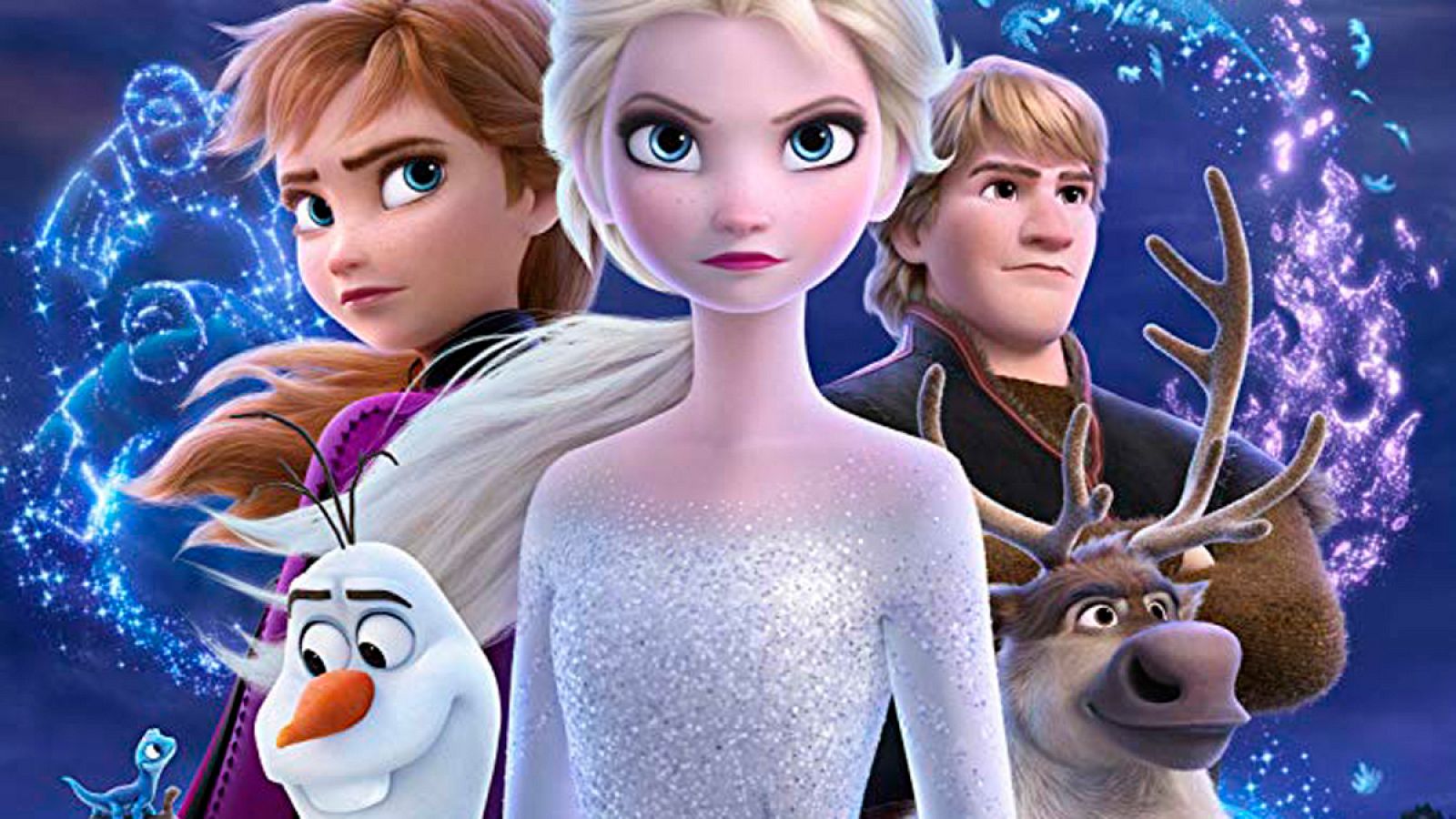 Los protagonistas de 'Frozen 2'