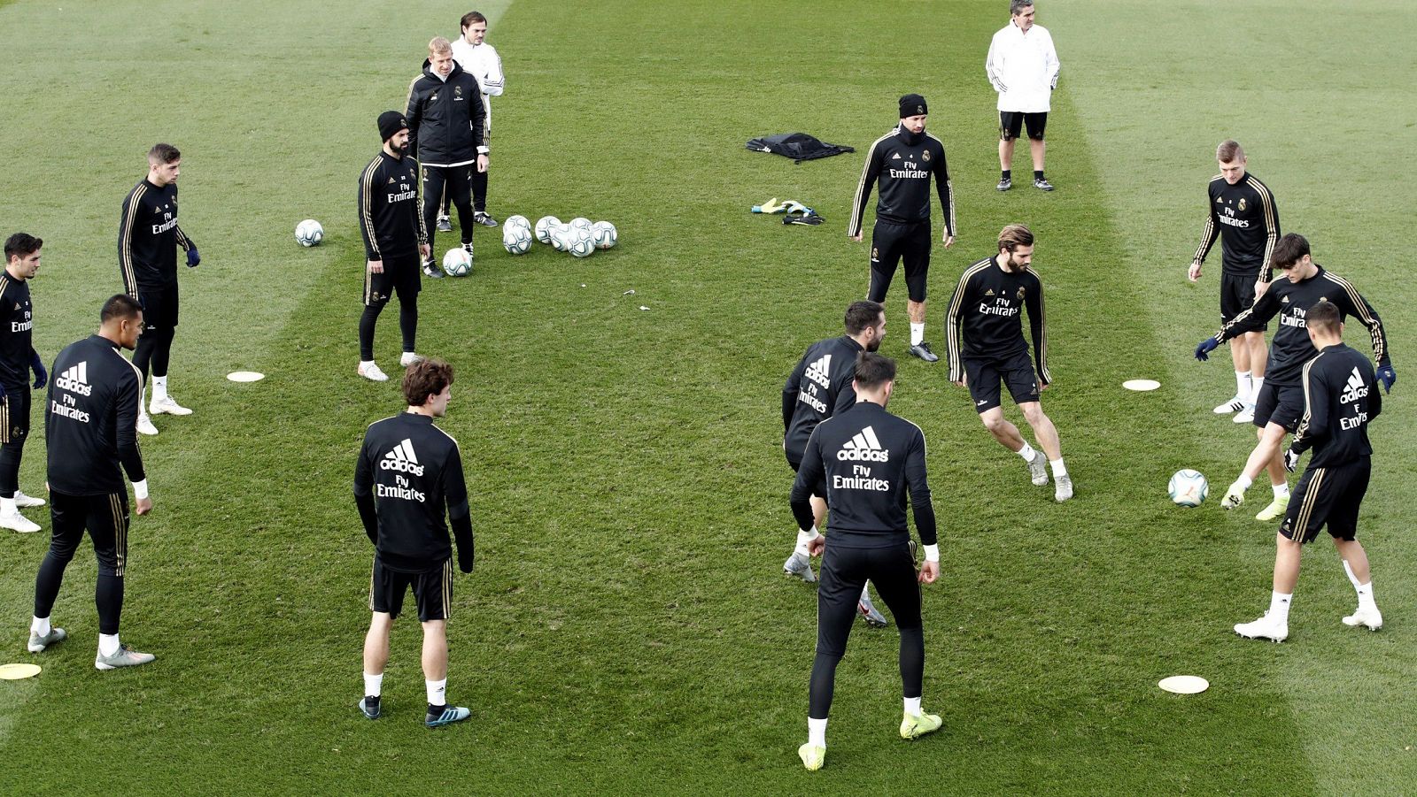 El Madrid afronta el trámite de Brujas pensando en la Liga